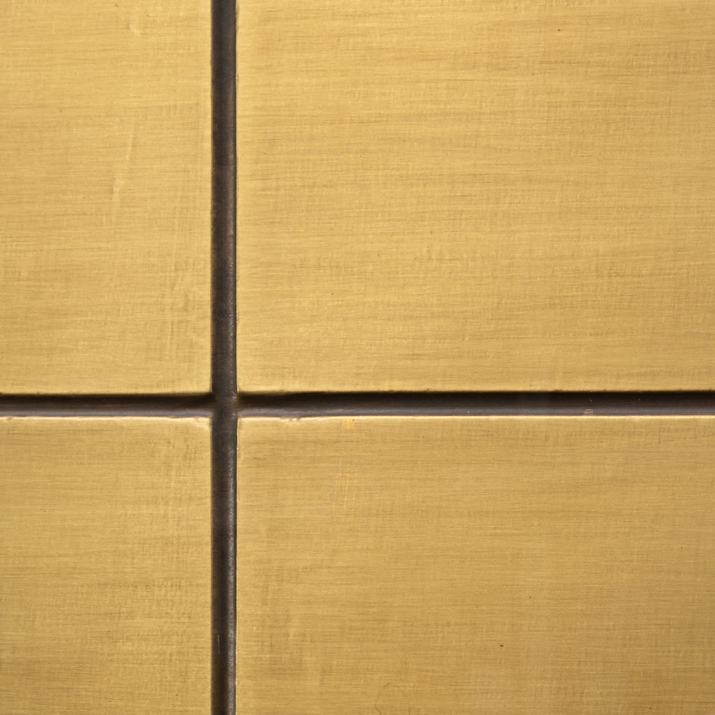 Salontafel Collada incl. glasplaat (Geborsteld Goud)