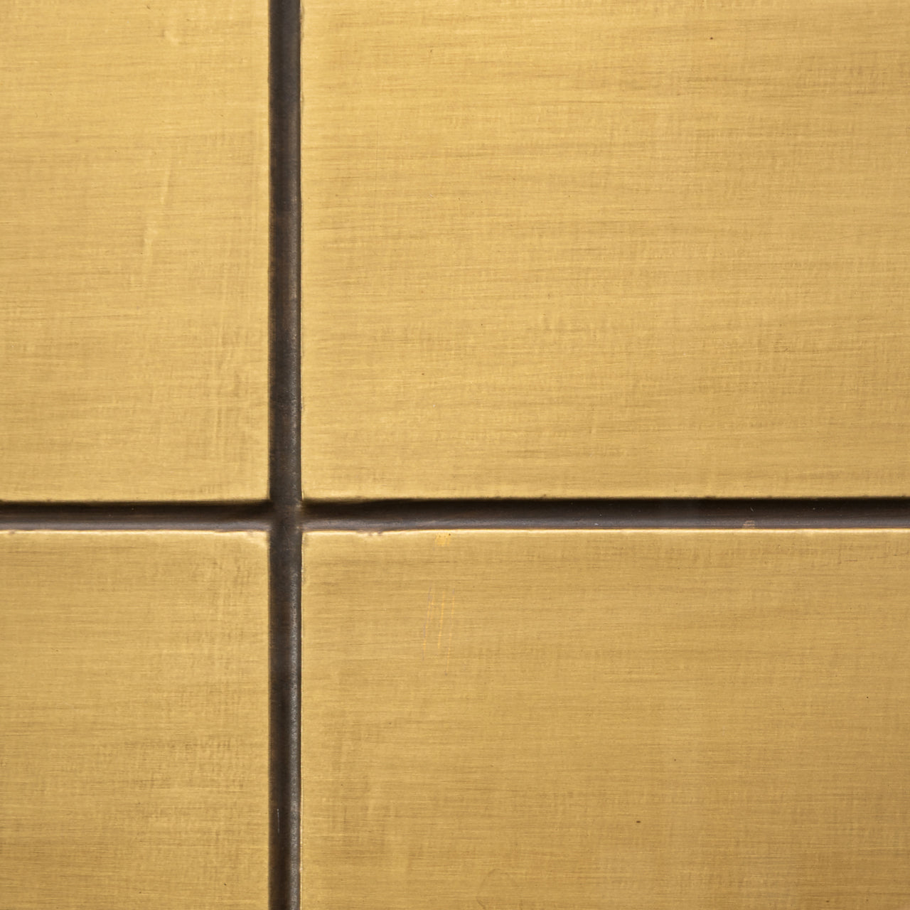 Salontafel Collada incl. glasplaat (Geborsteld Goud)