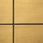 Salontafel Collada incl. glasplaat (Geborsteld Goud)