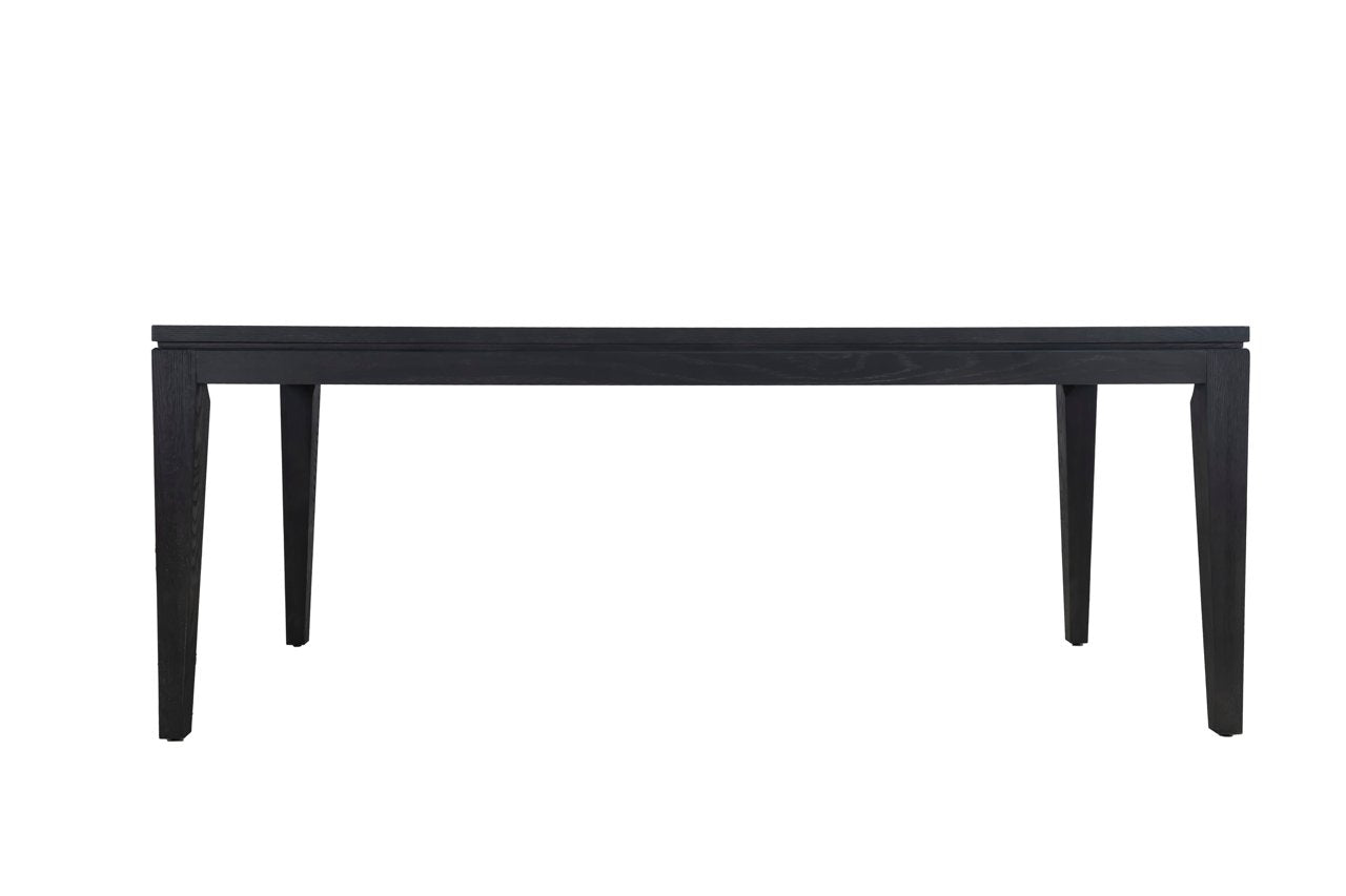 Eettafel Blackbone zwart rustiek 200
