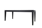 Eettafel Blackbone zwart rustiek 200