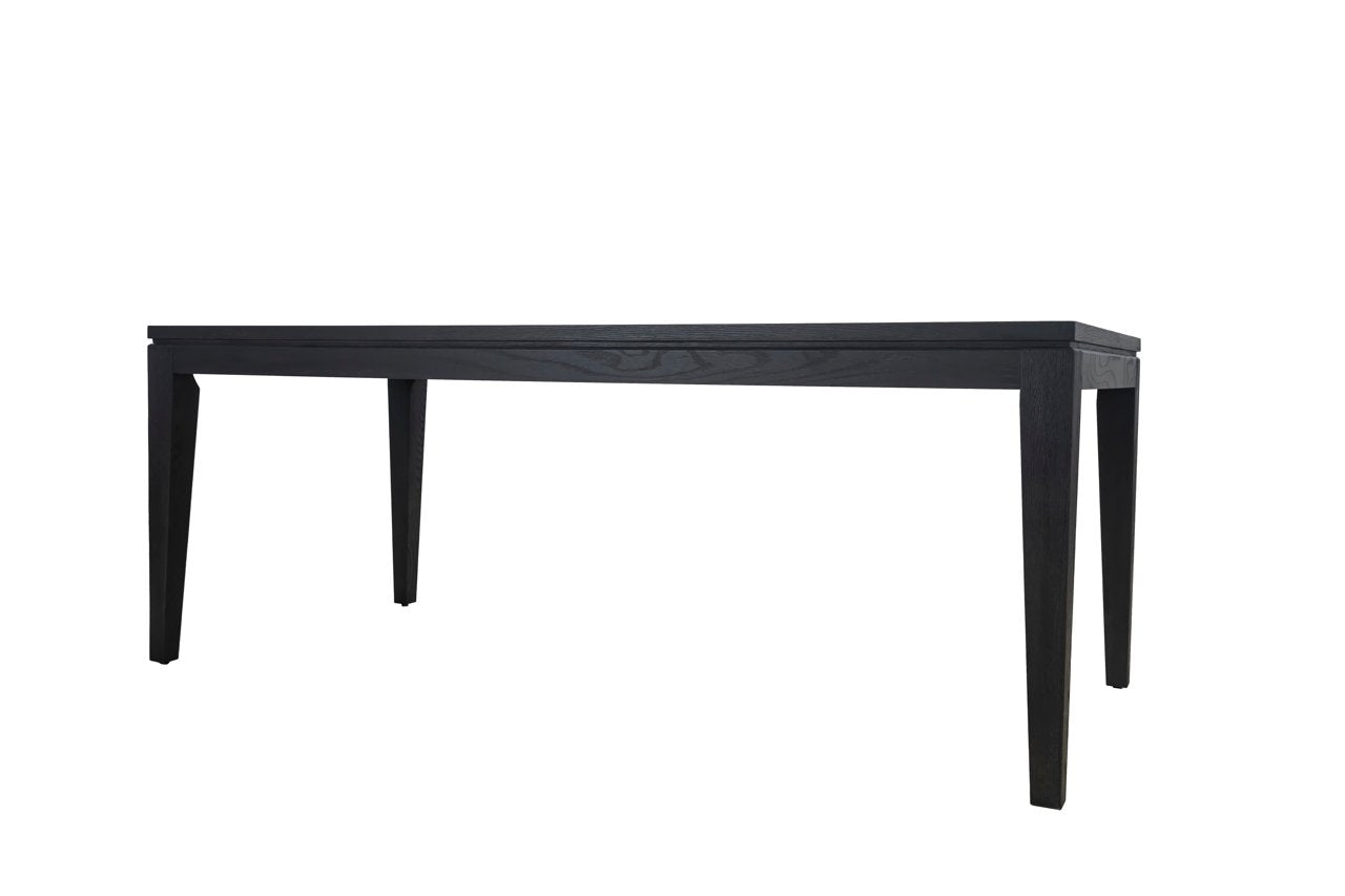 Eettafel Blackbone zwart rustiek 200