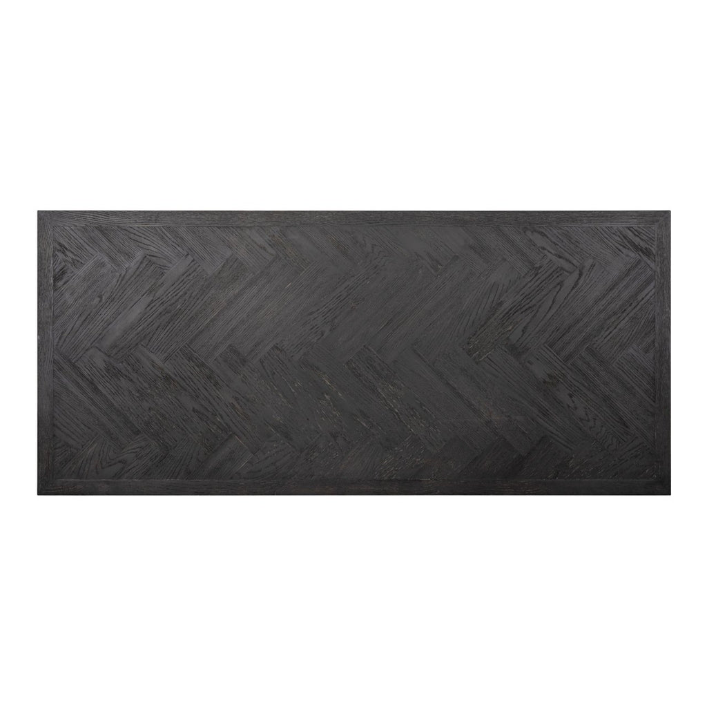 Eettafel Blackbone zwart rustiek 200
