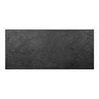 Eettafel Blackbone zwart rustiek 200