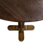 Bistrotafel Revelin donkerbruin 75Ø