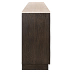 Dressoir Claremont bruin 4 deuren 2 planken