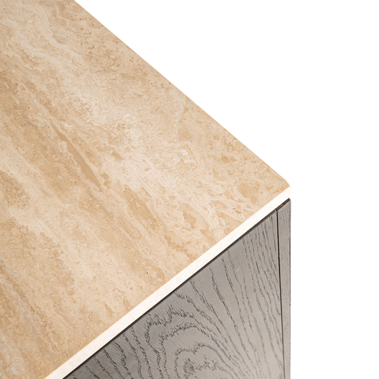 Dressoir Claremont bruin 4 deuren 2 planken
