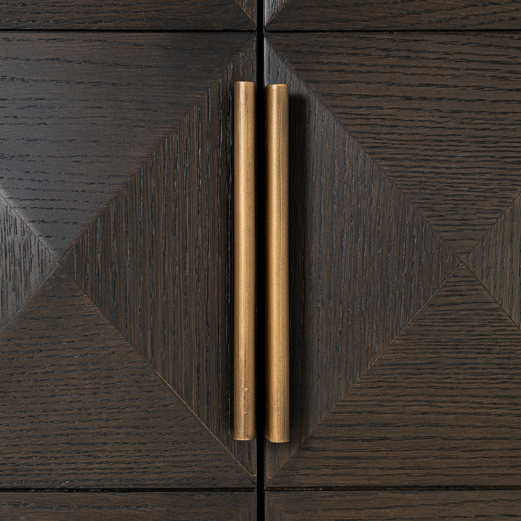 Dressoir Claremont bruin 4 deuren 2 planken