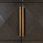 Dressoir Claremont bruin 4 deuren 2 planken