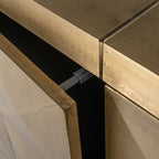 Dressoir Collada 3-deuren (Geborsteld Goud)