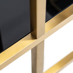 Wandkast Magnus geborsteld goud (Geborsteld Goud)