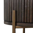 Wandkast Luxor 1-deur (Bruin)