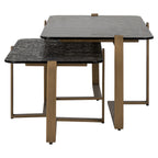 Salontafel Sterling set van 2 (Bruin)