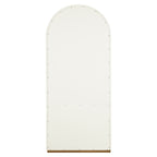 Wandkast Tivoli met gebogen bovenkant 2-deurs 3-planken (Wit)