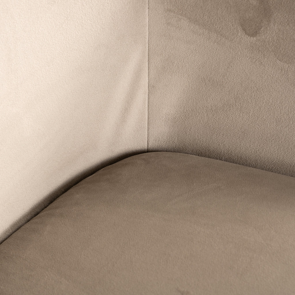 Draaistoel Lisonne be trendy nature / khaki fluweel (Be Trendy 01 Nature)