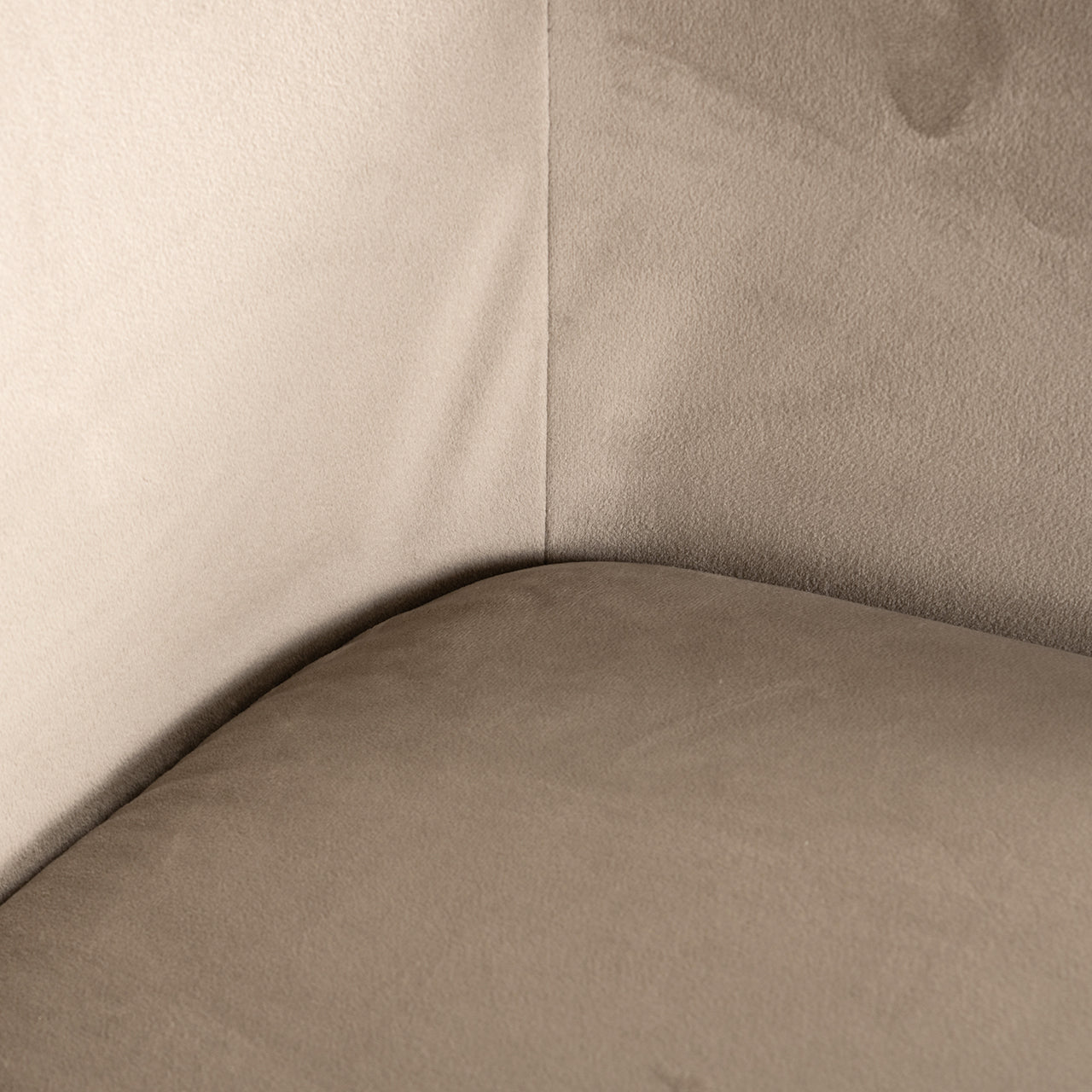 Draaistoel Lisonne be trendy nature / khaki fluweel (Be Trendy 01 Nature)