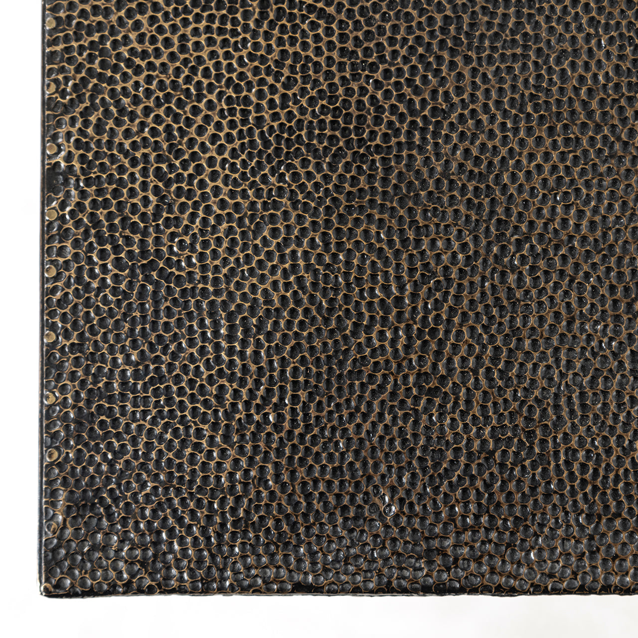Wandtafel Gizen (Zwart/goud)