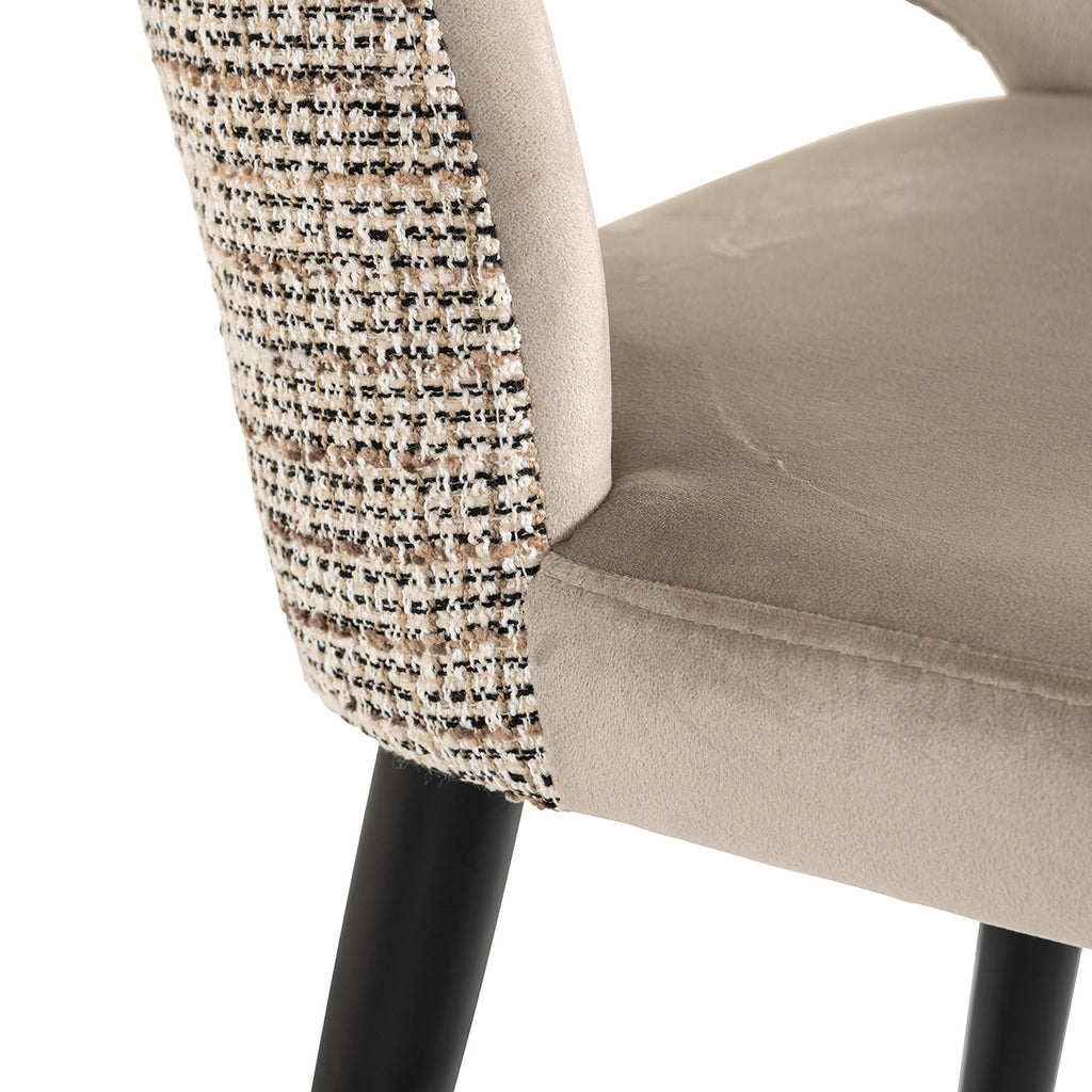 Counterstoel Tabitha trendy nature / quartz khak1 fire ret (Wees Trendy 01 Nature)