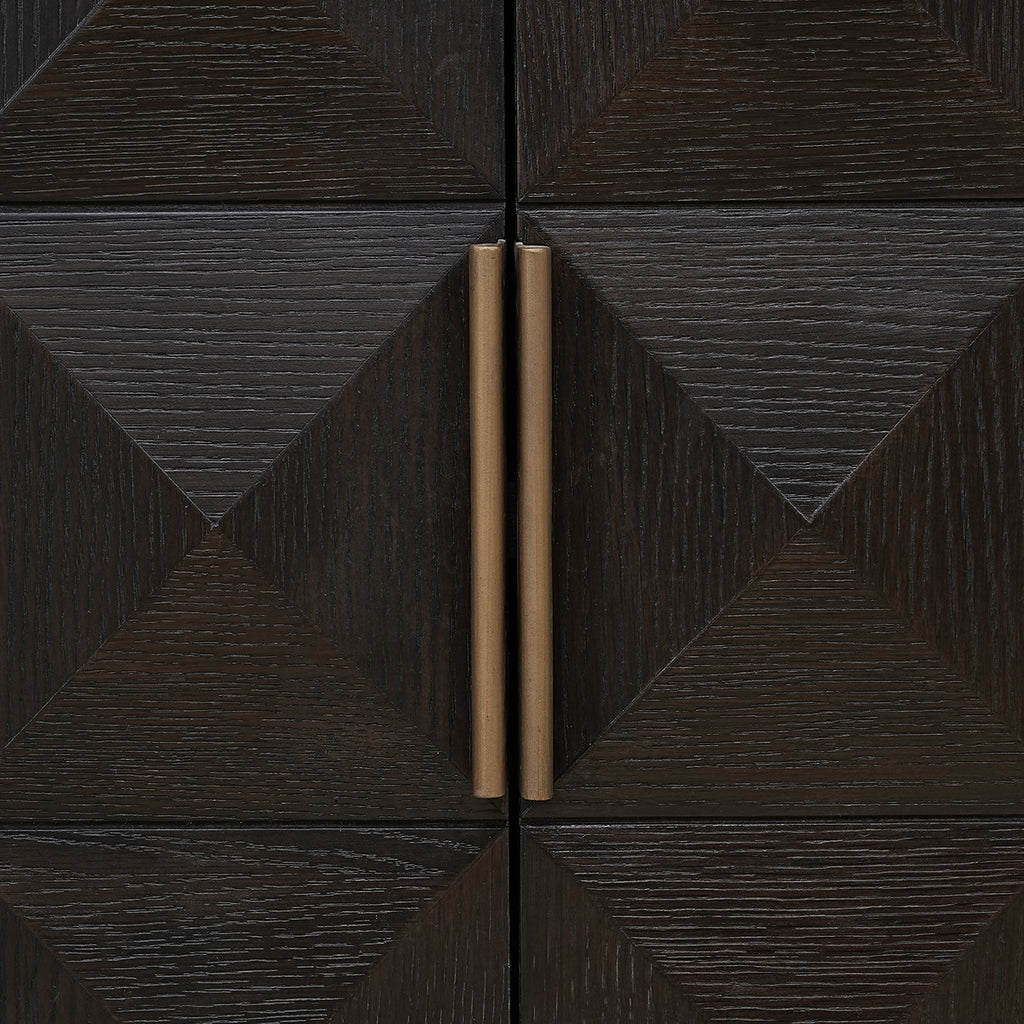 Dressoir Claremont 4-deurs (Bruin)