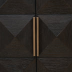 Dressoir Claremont 4-deurs (Bruin)