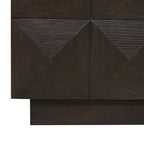 Tv-meubel Claremont 4-deurs (Bruin)