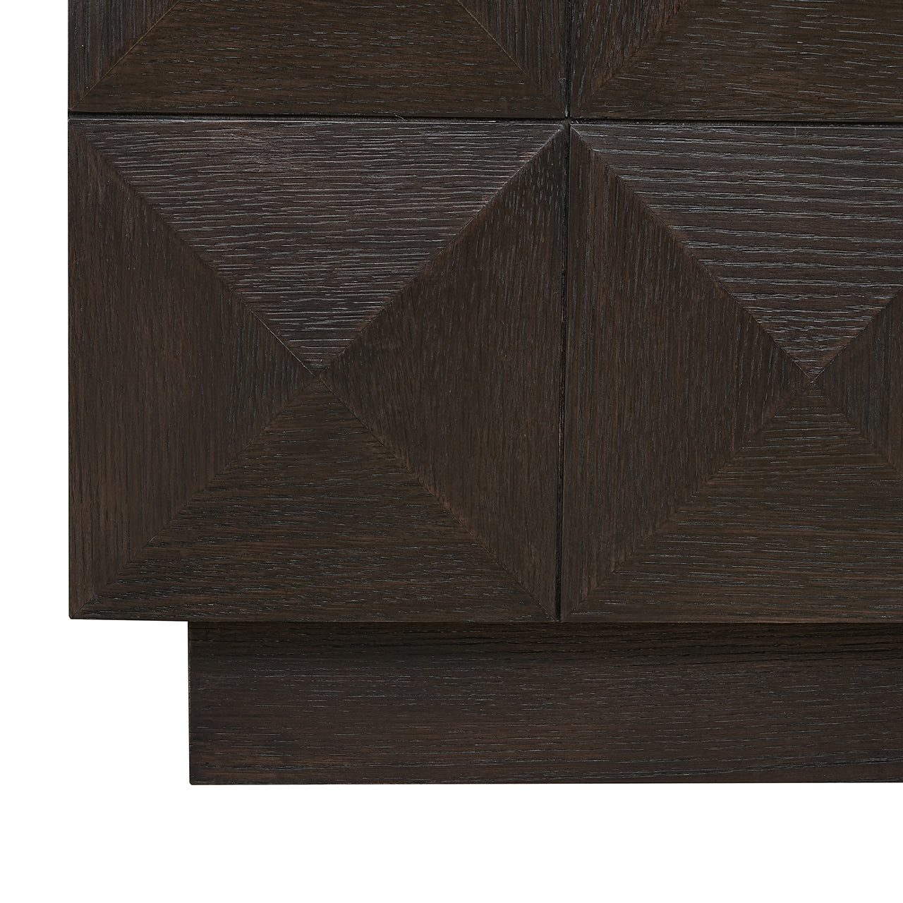 Tv-meubel Claremont 4-deurs (Bruin)