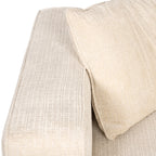 Hoekbank Lusso beige chenille (Niagara 902 beige Chenille)
