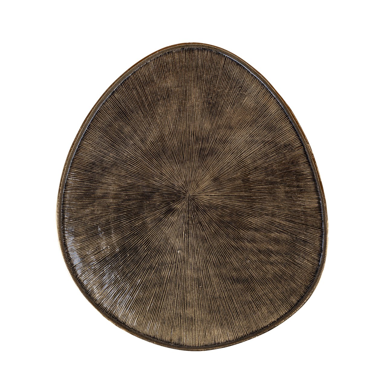 Salontafel Louve geborsteld goud (Set van 2)