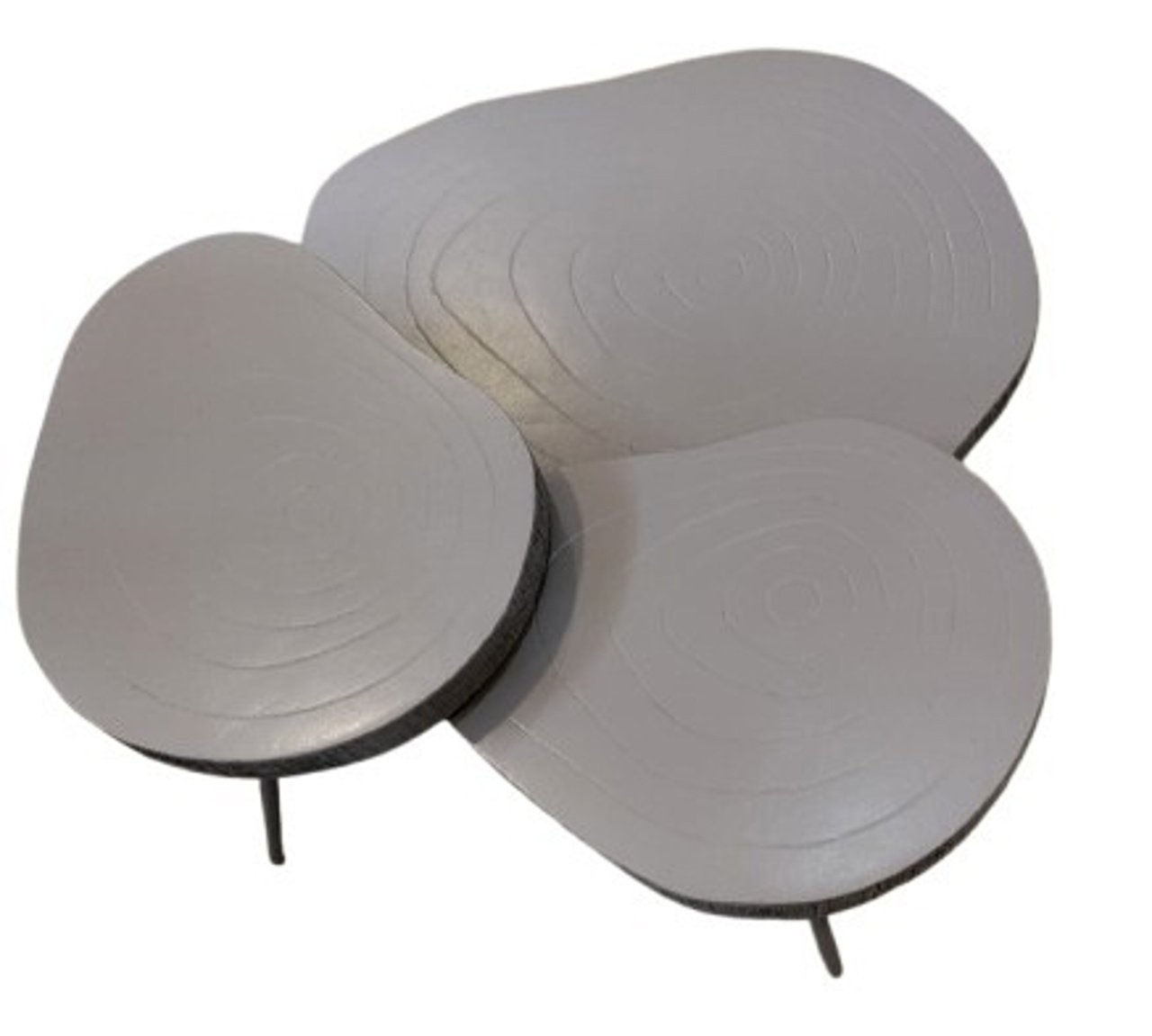 Salontafel Zeus klei (Set van 3)