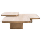 Salontafel Cumulus beige (Set van 3)