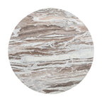 Eettafel Oberoy 130Ø (Bruin)