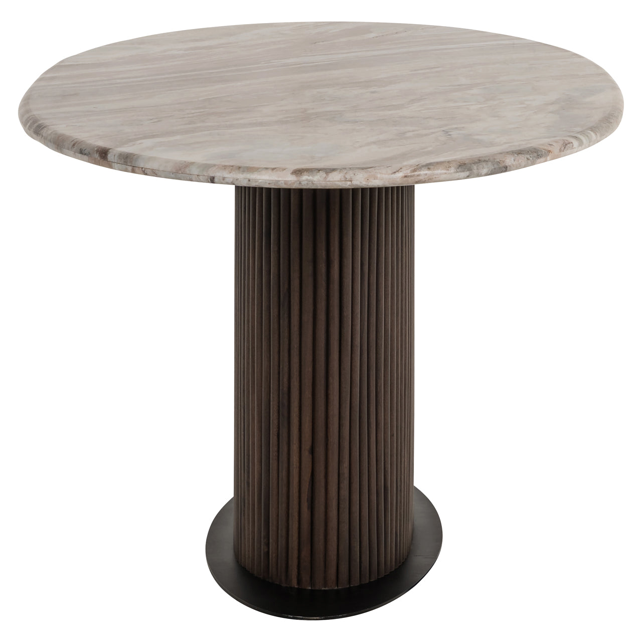 Eettafel Rasford donkerbruin ovaal 200"