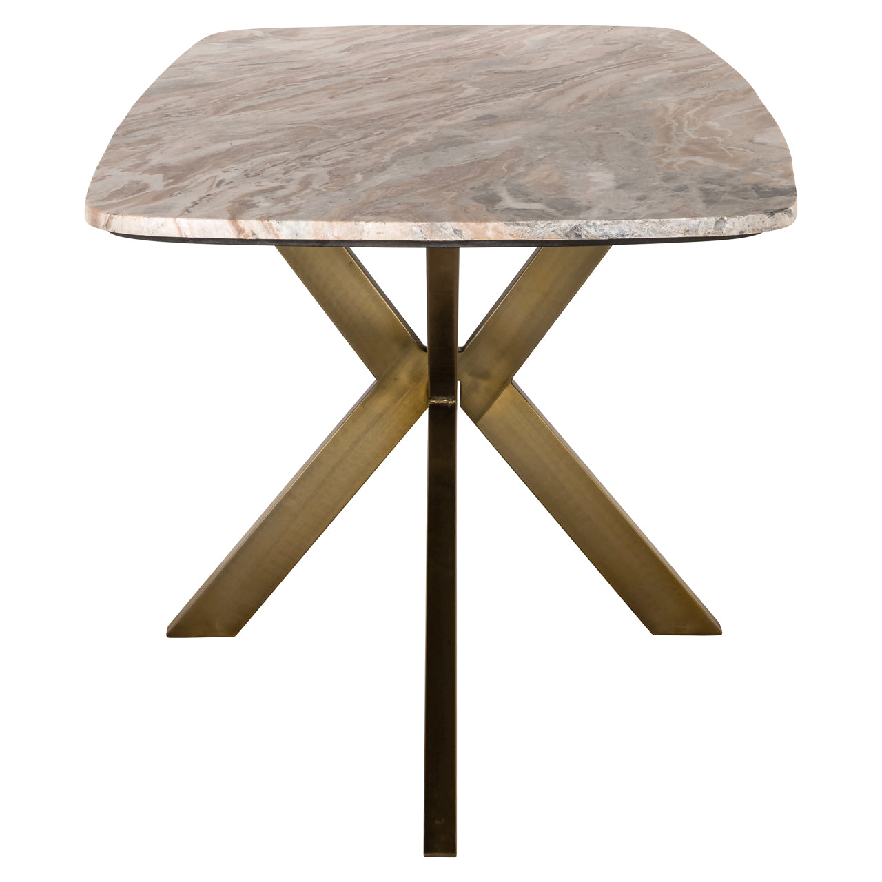 Eettafel Bottega 190 Deens ovaal (Wit)