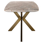 Eettafel Bottega 220 Deens ovaal (Wit)