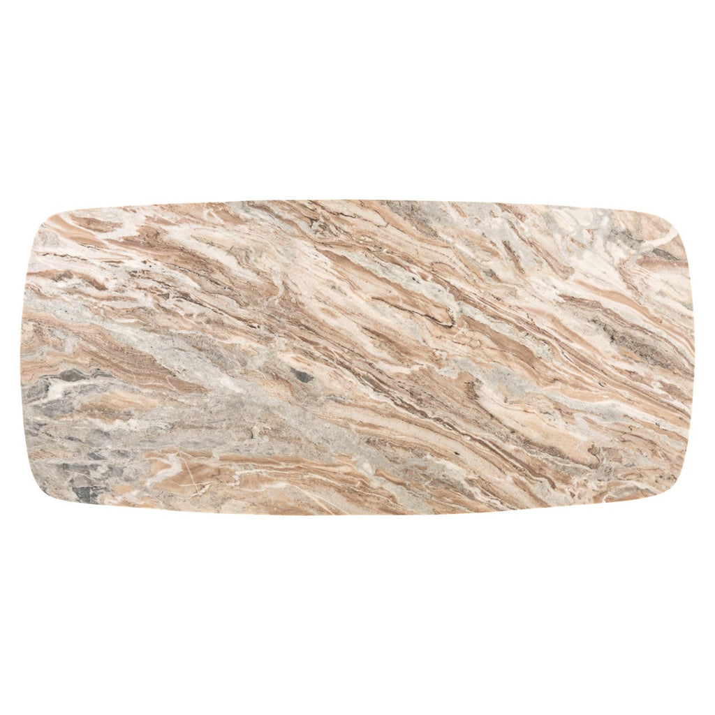 Eettafel Bottega 220 Deens ovaal (Wit)