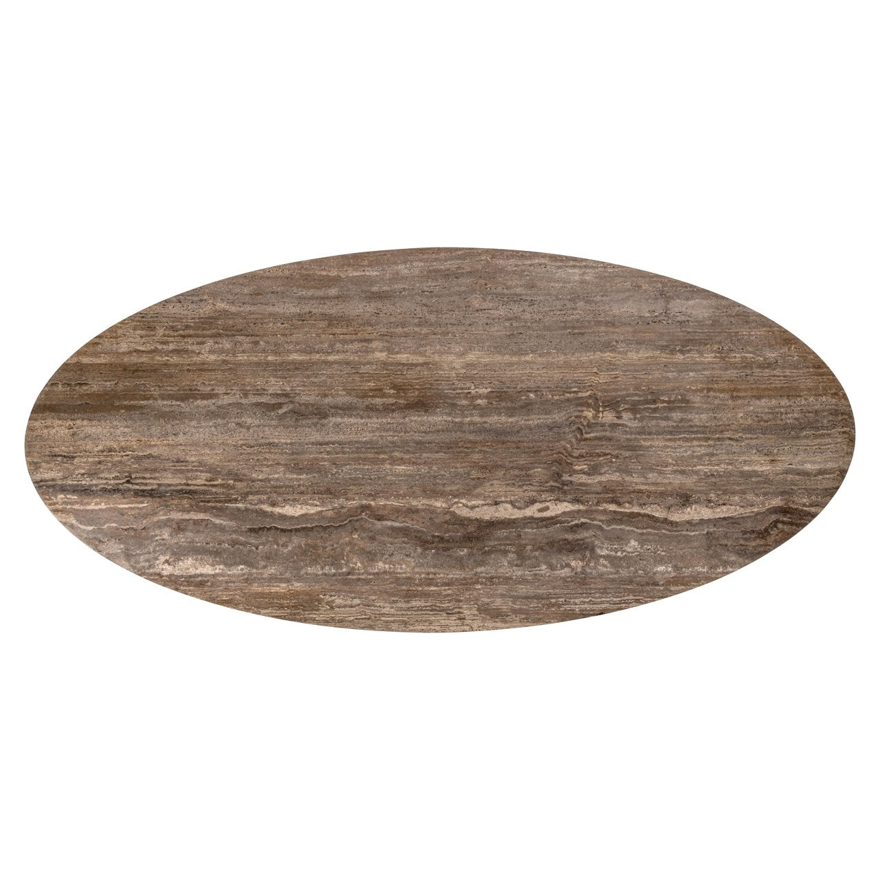 Eettafel Russo bruin ovaal 235"