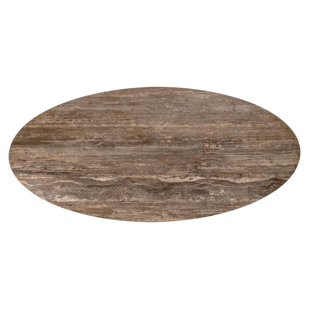 Eettafel Russo bruin ovaal 235"