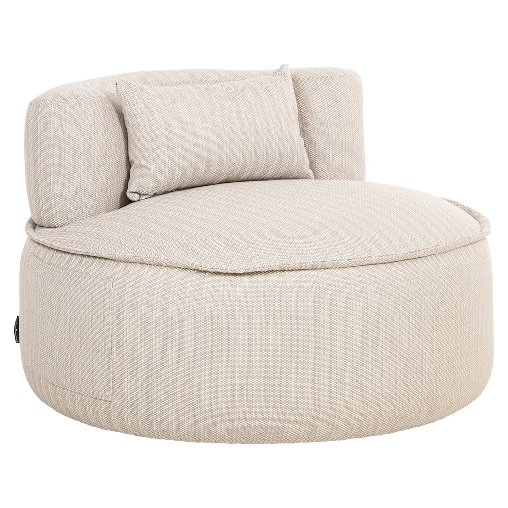 Buitenzitstoel Nammos beige draaibaar