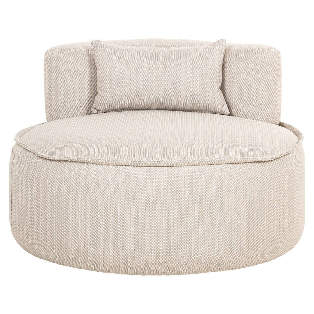 Buitenzitstoel Nammos beige draaibaar