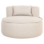 Buitenzitstoel Nammos beige draaibaar