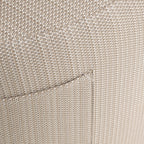 Buiteneetkamerstoel Marlin beige draaibaar