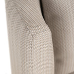 Buiteneetkamerstoel Marlin beige draaibaar