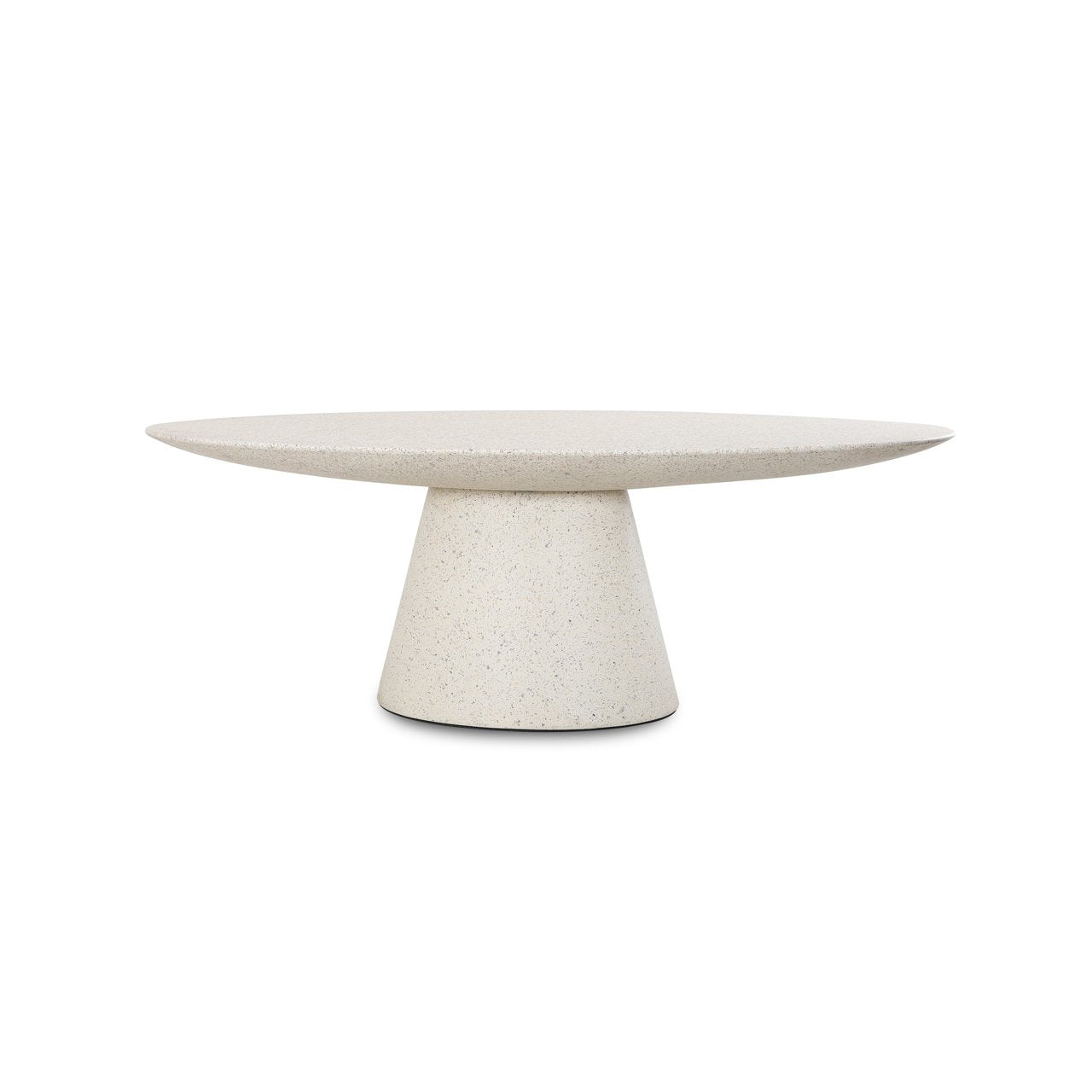 Buitentafel Nassau beige ovaal 220"