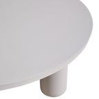 Buitensalontafel Quinn licht beige 86Ø