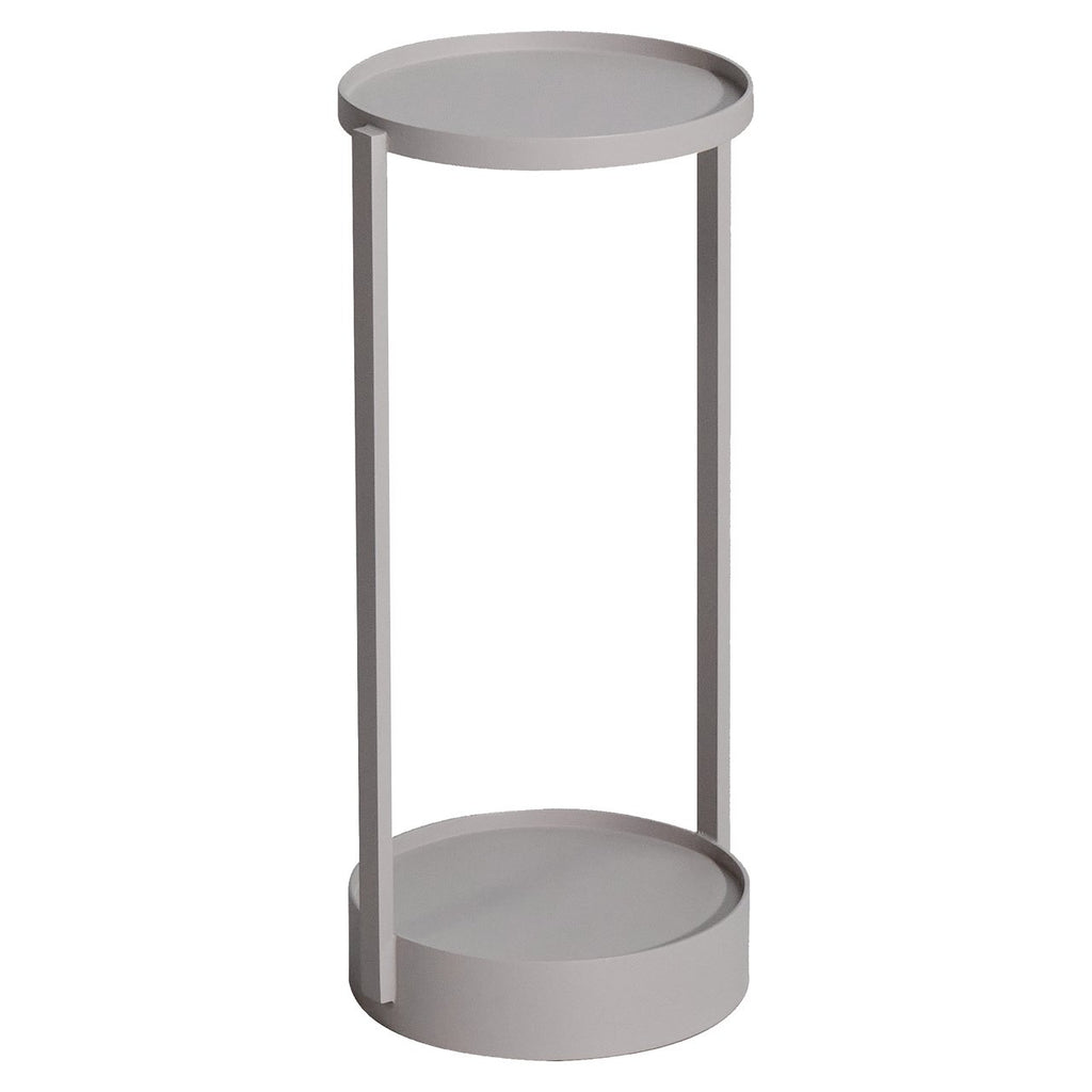 Buitenkant bijzettafel Reed licht beige