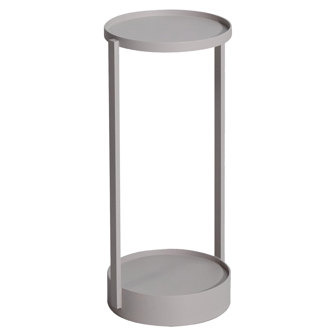 Buitenkant bijzettafel Reed licht beige