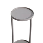 Buitenkant bijzettafel Reed licht beige