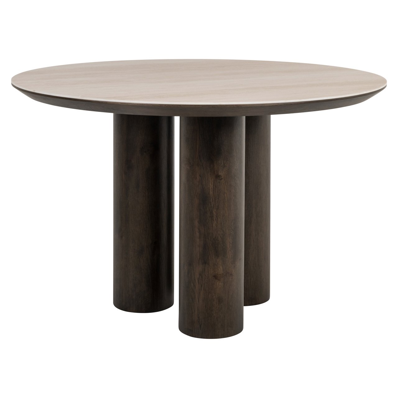 Eettafel Ritz bruin 120Ø