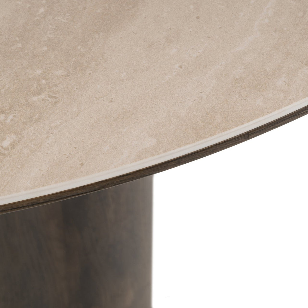 Eettafel Ritz bruin 120Ø