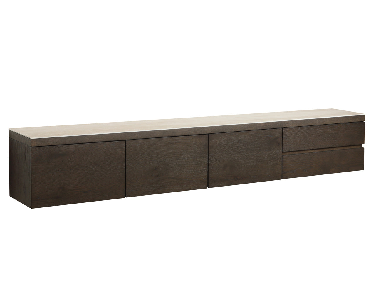 TV-meubel Lachance bruin